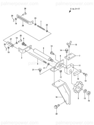 Order YANMAR 41660-502670 Link, Governor