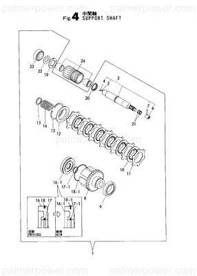 Order YANMAR 177025-03270 Pinion Assy, Z=19
