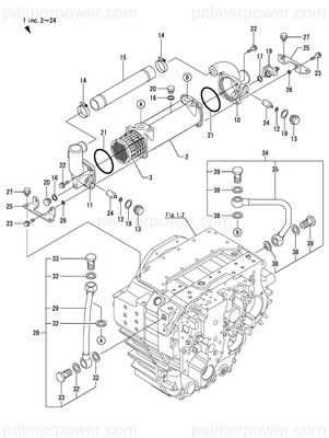 Order YANMAR 177511-07090 Pipe Assy, Oil