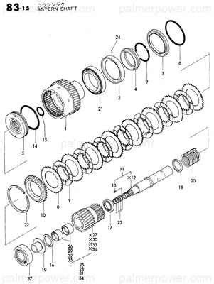 Order YANMAR 24141-323150 Bearing, 32315