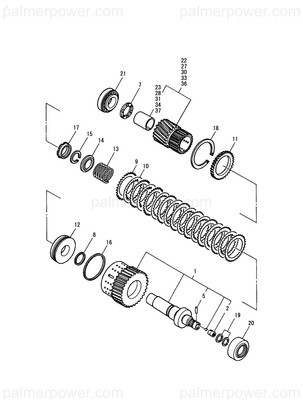 Order YANMAR 177055-03460 Pinion Assy, Z=33