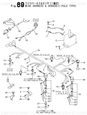 Order YANMAR 126684-77390 Harness, Wire