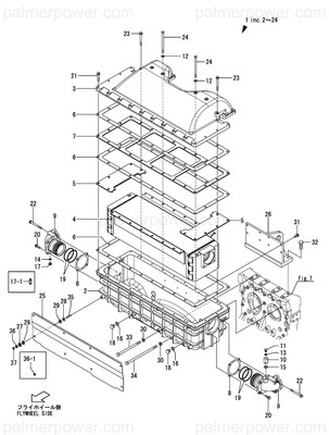 Order YANMAR 148960-18351 Support