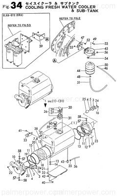 Order YANMAR 148616-44600 Bracket, Cooler