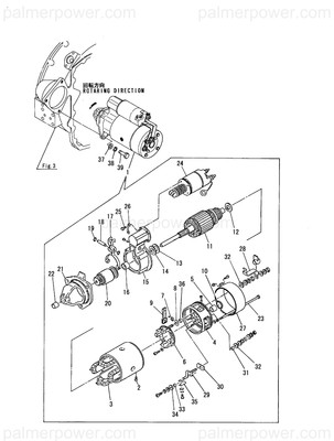 Order YANMAR X133900100 Holder Assy
