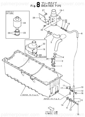 Order YANMAR 126683-03400 Separator, Oil