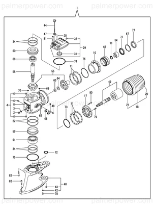 Order YANMAR 196323-04380 Housing, Bearing