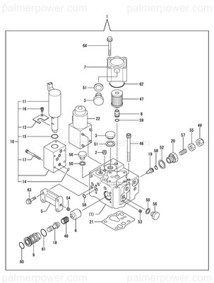 Order YANMAR 26911-100222 Screw, M10X22