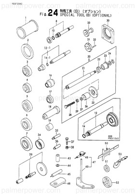 Order YANMAR 196320-92590 Tool, Pinion Shaft