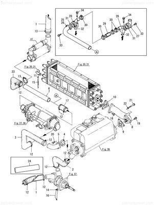 Order YANMAR 26156-100752 Bolt, M10X 75 Plated