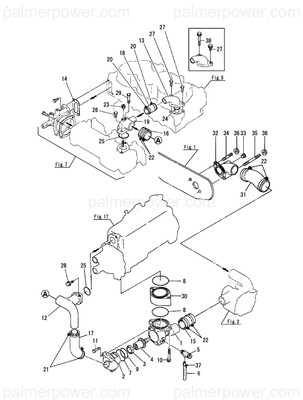 Order YANMAR 120324-49301 Pipe, Water