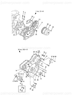 Order YANMAR 127420-54370 Gear Assy, Pump