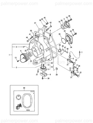 Order YANMAR 196340-01520 Washer, 12