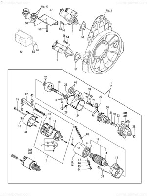 Order YANMAR X2425133000 Bar Assy