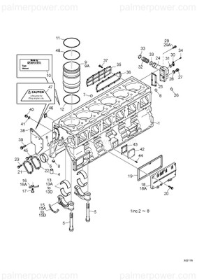 Order YANMAR 165000-53150 Cover