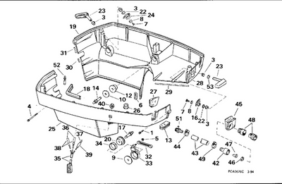 EVINRUDE-JOHNSON 338704 Nipple, Flush