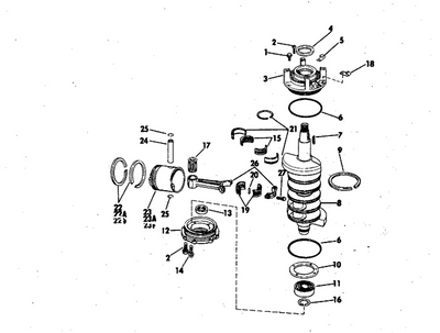 EVINRUDE-JOHNSON 385666 Ring Set, .030 O.S.