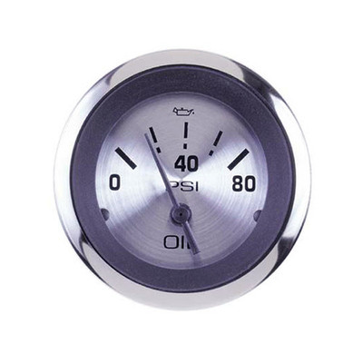 SIERRA 63479P Sterling Series Oil Pressure Gauge