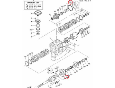 Order YAHAMA 93211-09MF2 Hydra-drive - DE-DHD - Input Housing O-ring