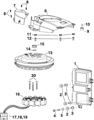 EVINRUDE-JOHNSON 586759 Emm