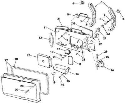 EVINRUDE-JOHNSON 915470 Washer, Clamp To Heatshield