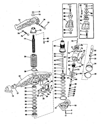 EVINRUDE-JOHNSON 981458 Sending Unit Assembly EVINRUDE-JOHNSON 981458 Sending Unit Assembly
