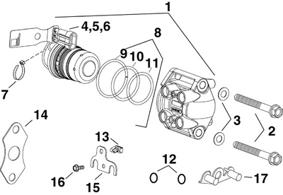 EVINRUDE-JOHNSON 5007042 Fuel Injector Assy, Port | Suc & Sur Models
