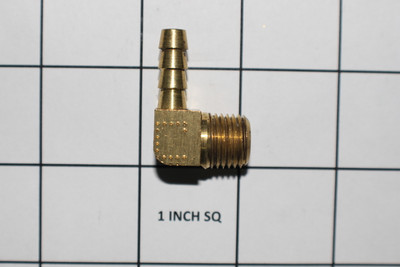 INDMAR 601013 FITTING ELB.1/4MPT X 1/4BARB