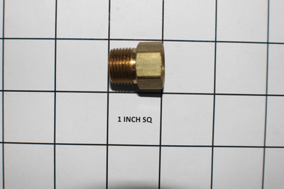 INDMAR 605013 FITTING FUEL / 3/8 PIPE TO 3/8 INVERTED