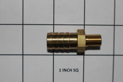 INDMAR 606300 FITTING, 1/2 BARB X M10