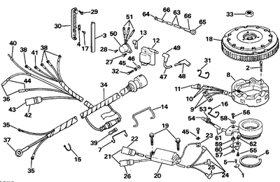 EVINRUDE-JOHNSON 582115 Power Pack