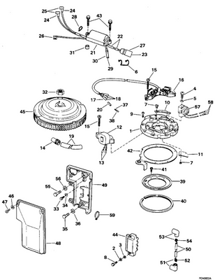 EVINRUDE-JOHNSON 5001344 Module, Ignition EVINRUDE-JOHNSON 5001344 Module, Ignition