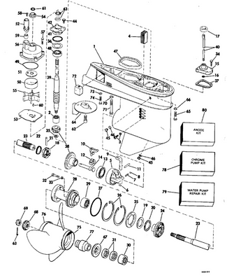 EVINRUDE-JOHNSON 320311 Spring, Clutch Dog Pin EVINRUDE-JOHNSON 320311 Spring, Clutch Dog Pin