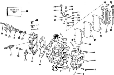 EVINRUDE-JOHNSON 319126 Screw, Muffler, Upper EVINRUDE-JOHNSON 319126 Screw, Muffler, Upper