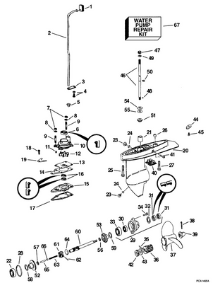 EVINRUDE-JOHNSON 5030352 Kit, Water Pump EVINRUDE-JOHNSON 5030352 Kit, Water Pump