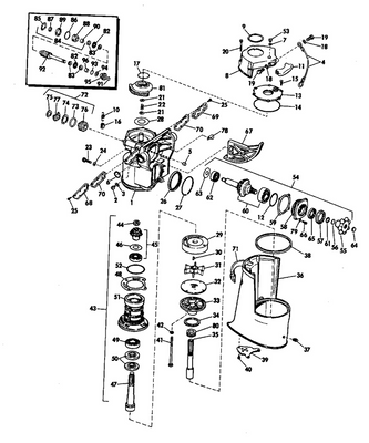 EVINRUDE-JOHNSON 382883 Driveshaft, Upper EVINRUDE-JOHNSON 382883 Driveshaft, Upper