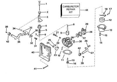 EVINRUDE-JOHNSON 115594 Throttle Lever EVINRUDE-JOHNSON 115594 Throttle Lever