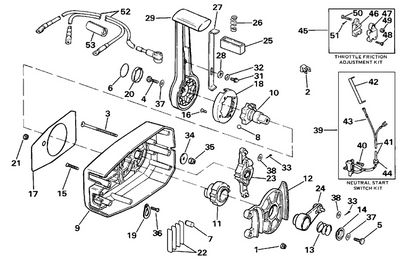 EVINRUDE-JOHNSON 124649 Screw, Neutral Lock Plate EVINRUDE-JOHNSON 124649 Screw, Neutral Lock Plate