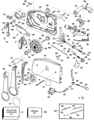 EVINRUDE-JOHNSON 126896 Screw, Clamp EVINRUDE-JOHNSON 126896 Screw, Clamp