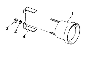 EVINRUDE-JOHNSON 177047 Gauge, Systemcheck EVINRUDE-JOHNSON 177047 Gauge, Systemcheck