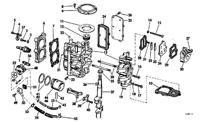 EVINRUDE-JOHNSON 203173 Plate,Leaf Back-Up EVINRUDE-JOHNSON 203173 Plate,Leaf Back-Up