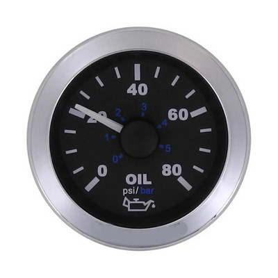 SIERRA 70005D Matrix Series 80PSI Oil Pressure Gauge