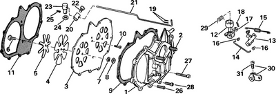 EVINRUDE-JOHNSON 301827 Washer