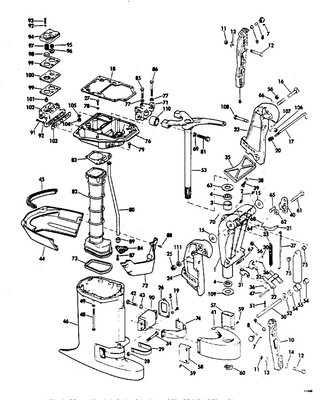 EVINRUDE-JOHNSON 301858 Screw, Leaf To Plate EVINRUDE-JOHNSON 301858 Screw, Leaf To Plate
