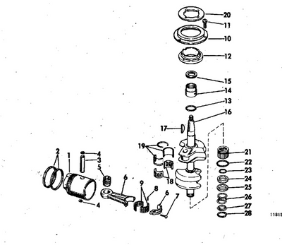 EVINRUDE-JOHNSON 302539 Spring
