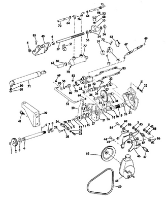 EVINRUDE-JOHNSON 303293 Lkwash,Cylinder & Clevis,Actuator,Bracket EVINRUDE-JOHNSON 303293 Lkwash,Cylinder & Clevis,Actuator,Bracket
