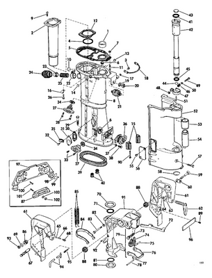 EVINRUDE-JOHNSON 305855 Clamp EVINRUDE-JOHNSON 305855 Clamp