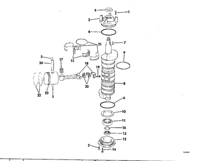 EVINRUDE-JOHNSON 306049 Screw