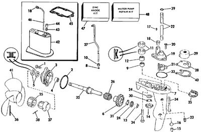 EVINRUDE-JOHNSON 310674 Bushing