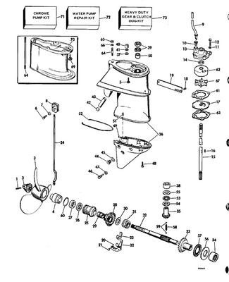 EVINRUDE-JOHNSON 316504 Gear, Reverse EVINRUDE-JOHNSON 316504 Gear, Reverse